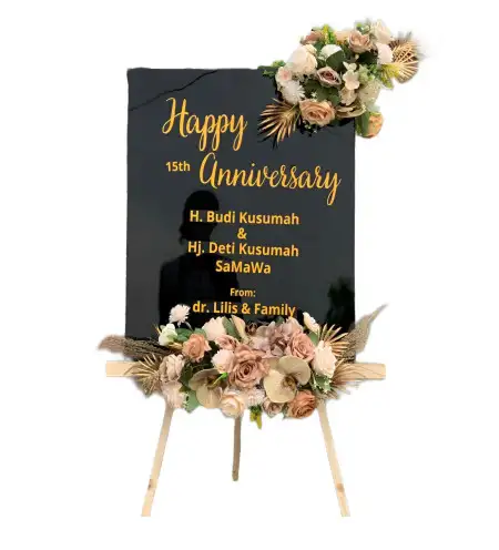 Papan Bunga Akrilik Tipar Raya