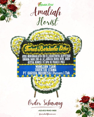 Papan Bunga Duka di Tipar Raya