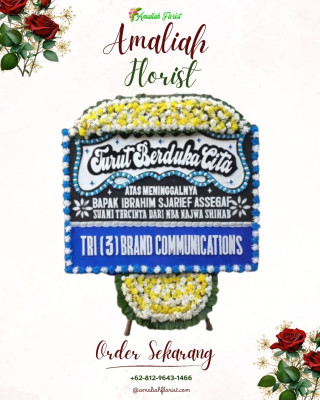 Papan Bunga Duka di Tipar Raya