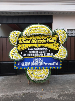 Papan Bunga Duka di Tipar Raya